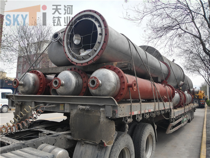 鈦換熱器一批